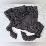 Black Halo NEW Alister Mini Dress, Floral Lace Applique Long Sleeve Babydoll 10 Photo 9