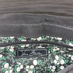 Vera Bradley  Quilted Embroidered Floral Shoulder Bag Black Photo 9