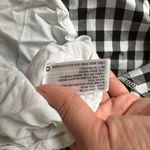 A New Day  Target Black and White Plaid Gingham Asymmetrical Ruffle Skirt // Sz 4 Photo 4