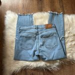 ZARA  The Slim Boyfriend Crop Jeans In Beach Blue Photo 4