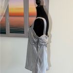 Isaac Mizrahi Silver Chemise with Bow Detail Photo 5