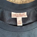 Isabel Maternity by Ingrid & Isabel Graphic Maternity Sweatshirt Blue Size undefined Photo 3