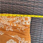 ZARA  Orange Paisley Mini Skirt Set Photo 11