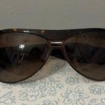 Fendi  Y2K Vintage Sunglasses FS 465 210 Dark Tortoise Aviator Brown Lens Italy Photo 0