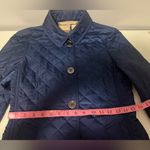 Burberry  Blue Quilted Puffer Jacket with Glossy Finish Photo 10