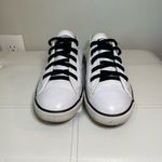 Converse  Chuck Taylor All Star White Leather Low Top Sneakers Size 9 Photo 5