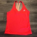 Adidas Climalite Techfit Workout Tank SZ M Orange Size M Photo 0