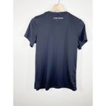 Under Armour Heat Gear Semi-Fitted Black V-Neck T-Shirt Women's Size Large L Photo 10