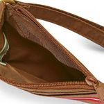 PINK - Victoria's Secret 🤎Victoria’s Secret PINK Cardholder Zip Wristlet Strap Keychain / Carmel Photo 4