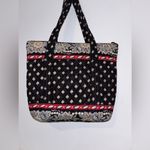Vera Bradley Y2K VTG 2002  Retired Design Classic Black Shoulder Bag Tote Photo 3