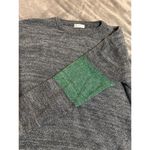 Chain‎ Stitch Size 2XL Women Green Grey Crew Neck Sweater Long Sleeve Causal Gray Photo 4