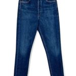 AGOLDE  high rise raw frayed hem cotton jeans size 26 Photo 0