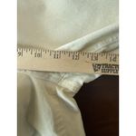 Talbots  Womens Size 16 Slim Ankle Pants Off White Corduroy Sparkly Pockets Photo 7