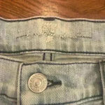 7 For All Mankind  Bleached White Washed Distressed Mom Shorts size 30 Acid Wash Photo 4