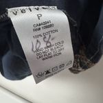 Velvet Tees Velvet Popover Womens Blue Gray Embroidered Floral Peasant Hippie Boho Western L Photo 3