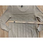 Style & Co XL Pull on Sweater Metallic Thread Accent Front Decorative Zippers Photo 6