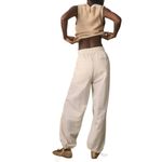 Anthropologie  Moon River Drawstring Pants Cream Size L NEW Photo 12