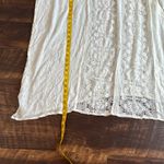 Echo Ivory Lace swim cover up sz L / Xl White Photo 7