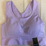 All In Motion  Lilac Sports Bra Wireless Halter Straps Sz S NWT Nylon Blend Photo 0