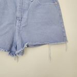 Madewell The Momjean Short High Rise Cutoff Denim Shorts Light Blue 28 Photo 2