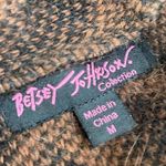 Betsey Johnson COLLECTION Angora Blend Cheetah Sweater Jacket Coat Size Medium Photo 12