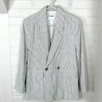 Old Navy NWT Striped Linen Blend Blazer Size S Photo 1