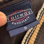 Vintage Fairway Women's Size Small Argyle Sweater Vest Chocolate Brown Earthy Photo 6