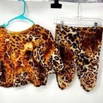 Love Nation , two piece, cheetah, print, set, short, set extra large Photo 0