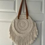 Anthropologie  Round Macrame Tote Crochet Purse BOHO VIBES ☀️☀️ Photo 1