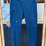 Fjällräven Women’s Abisko Hiking Outdoor Tights ~ Size Large 💛🍄 Blue Photo 0