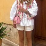 ZARA LAST ONE 🔥NWT GORGEOUS EMBROIDERED CROPPED VEST Photo 2