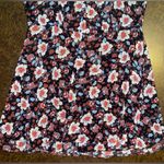 Forever 21  Plus Sheer Long Sleeve Floral Mini Dress - size 2XL Photo 7