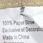 Blue and Tan Women's paper straw Cowgirl Hat Photo 7