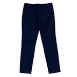 ZARA Basic Collection 4 Navy Blue Slim Fit Ankle Pants Office Work Trousers Photo 2