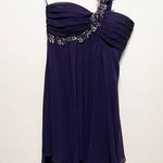 XScape by Joanna Chen Purple Mini Dress Photo 0