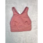 Lululemon  Wunder Train Long-Line Bra Medium Support C/D Cups Dusty Pink, Size 4 Photo 6