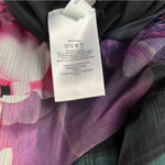 EXPRESS | Floral Long Sleeve Dress - Purple and Pink Photo 3