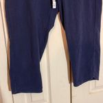 Champion Vintage 1990s Y2K Capri Length Dark Navy Blue Athletic Pants XL Photo 5