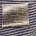 Ariat  Womens Fitted Western Shirt XL‎ Blue White Striped Long Sleeve Button Down Photo 9