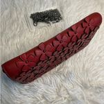 Coach  Foldover Chain Clutch with Floral Applique Crossbody Photo 6