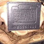 Coach Authentic 1941 (VINTAGE) leather/canvas zip top closure shoulder bag Photo 10