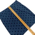 American Eagle Women's S|P Navy Black Polka Dot Pull On Stretch Mini Skirt Y2K Photo 4