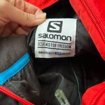 Salomon  Speed Jacket Coat in Poppy Red Size Small Photo 5