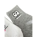 5 Pairs Women Teen Girls Monster Cute Crew Socks Blue Photo 2