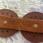 The Limited Vintage  Leather Disc Boho Belt Sz S Photo 5