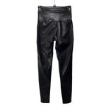 Aerie OFFLINE By‎  High Waisted Shiny Black Skinny Legging Women’s Size Small Photo 2