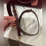 Michael Kors NWOT Two-Tone Wine Benning Satchel Photo 11