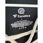 Fanatics Vegas Golden Knights Jersey Shirt Women's L Black Lace Up Long Sleeve Unisex NHL Photo 3