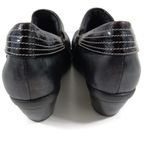 S1047 EUC $199 Naot Ankle Boots size 38 US 7/7.5 Black Photo 9