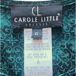 Carole Little Womens Green Vintage Tie Vest Maxi Dress Boho Chic Size 6 Photo 4